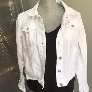 White Jean Jacket